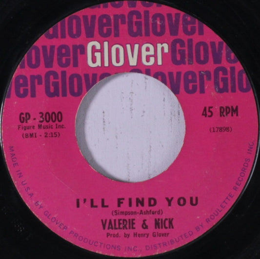 Ashford & Simpson : I'll Find You / Lonely Town (7", Single)