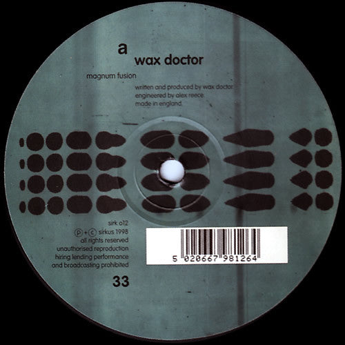 Wax Doctor : Magnum Fusion / Let It Go (12")