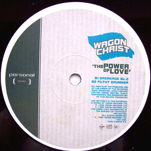 Wagon Christ : The Power Of Love (12", EP)