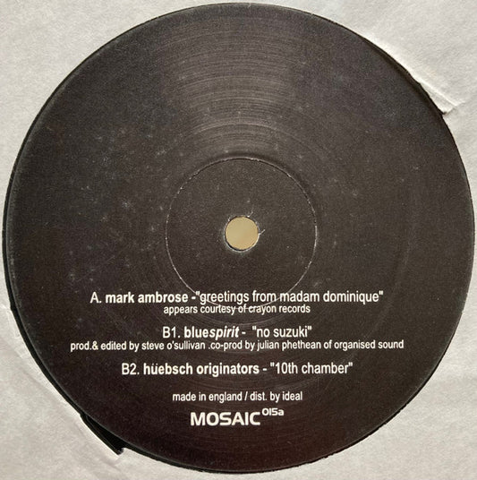 Various : Rhythm Method Disc 1 (12", Ltd)