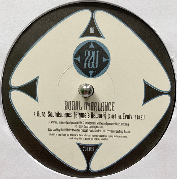 Aural Imbalance : Aural Soundscapes (Blame's Rework) / Evolver (12")