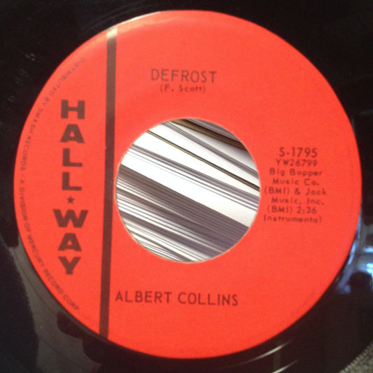 Albert Collins : Defrost / Albert's Alley (7", Single)