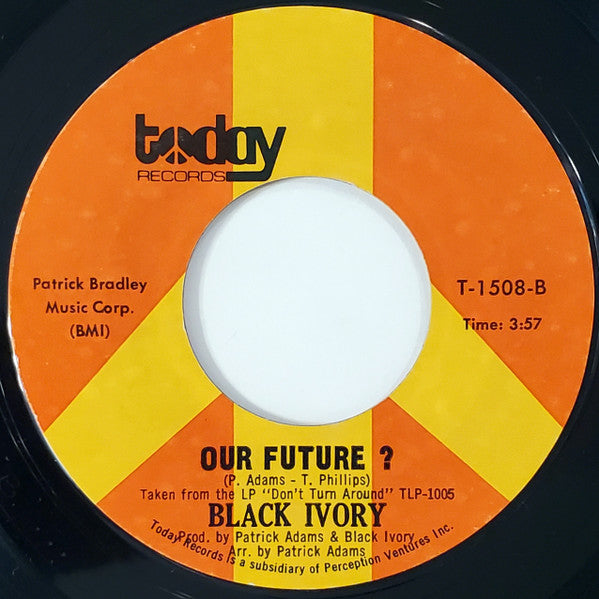 Black Ivory : You And I (7", Single, Styrene)