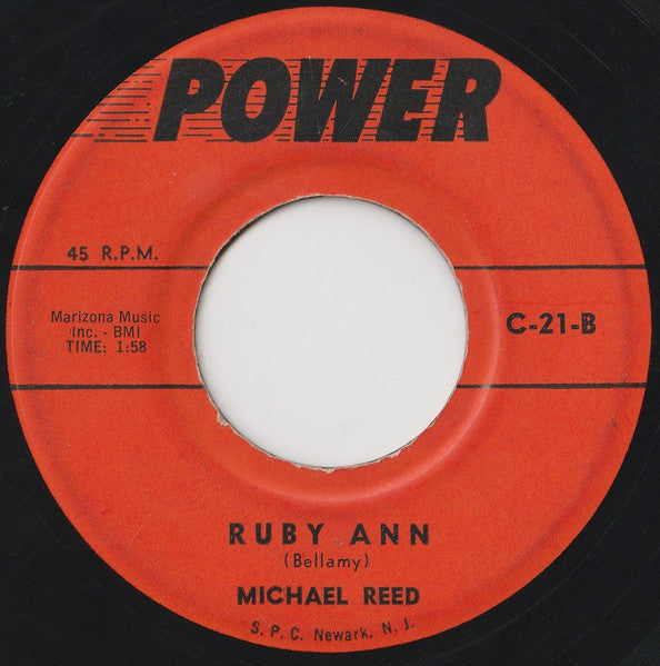A. Starr / Michael Reed (3) : You Are My Sunshine / Ruby Ann (7")