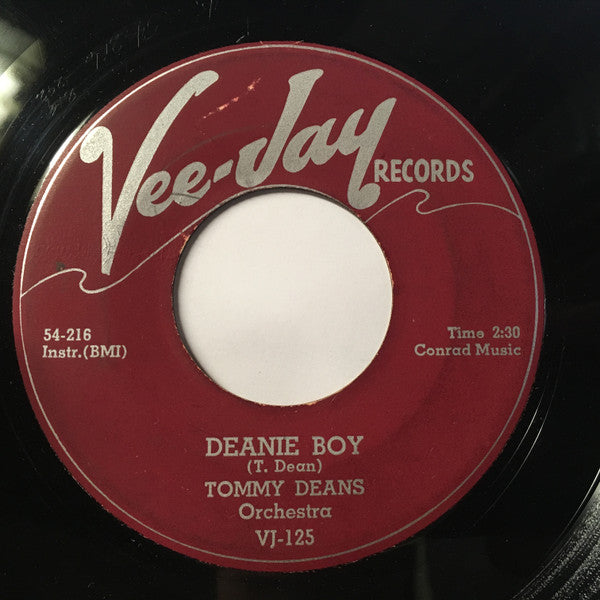 Tommy Dean's Orchestra, Joe Buckner : Deanie Boy / Eventime (7", Single)