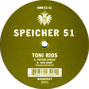 Toni Rios : Speicher 51 (12")