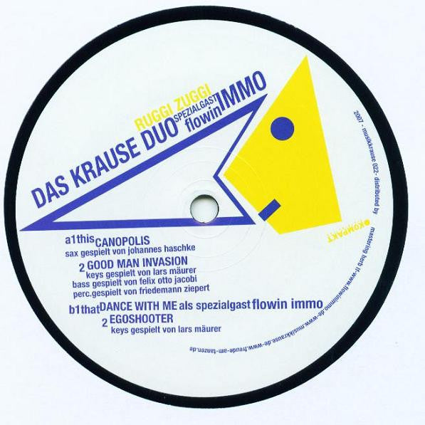 Das Krause Duo Spezial Gast Flowin Immo* : Ruggi Zuggi (12")