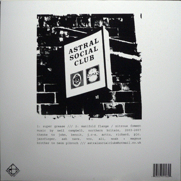 Astral Social Club : Super Grease (LP, Ltd, Blu)