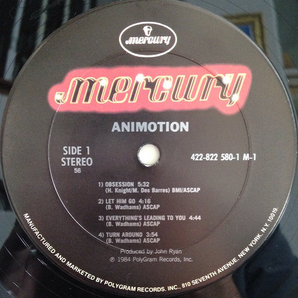 Animotion : Animotion (LP, Album, 56 )