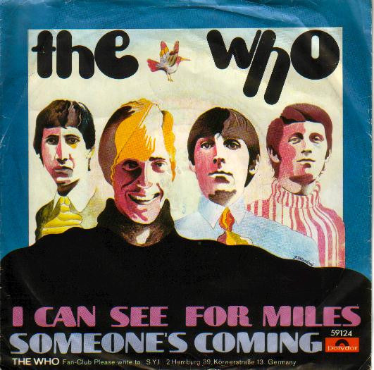 The Who : I Can See For Miles (7", Single, Mono)