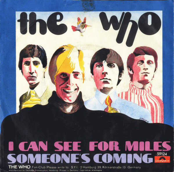 The Who : I Can See For Miles (7", Single, Mono)