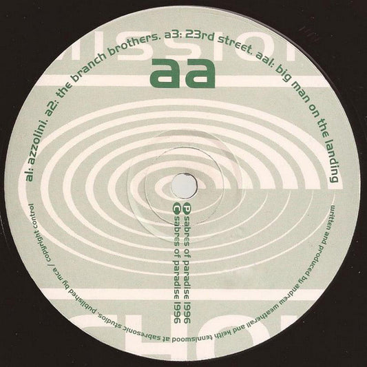 Two Lone Swordsmen : The Third Mission (12")