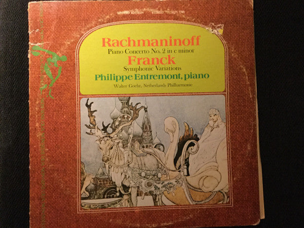 Philippe Entremont, Netherlands Philharmonic*, Walter Goehr, Sergei Vasilyevich Rachmaninoff, César Franck : Piano Concerto No. 2 In C Minor; Symphonic Variations (LP, Album)