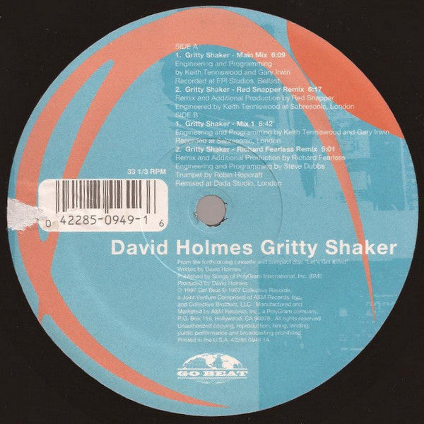 David Holmes : Gritty Shaker (12")