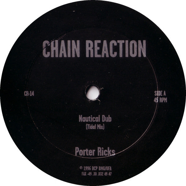 Porter Ricks : Nautical Dub (Tidal Mix) / Port Gentil (12")