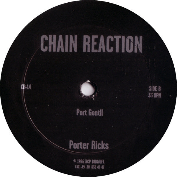 Porter Ricks : Nautical Dub (Tidal Mix) / Port Gentil (12")