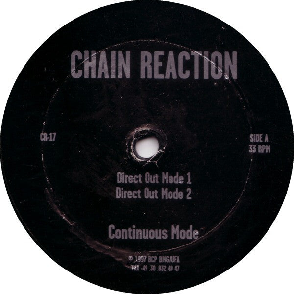 Continuous Mode : Direct Out / Direct Drive (12")