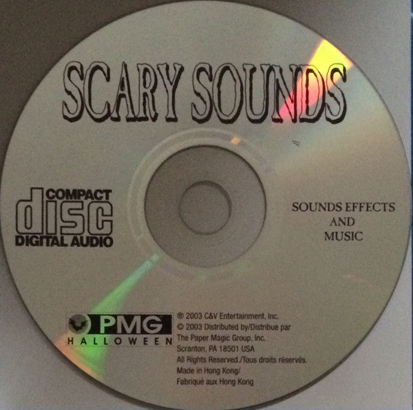 Unknown Artist : Scary Sounds (CD)
