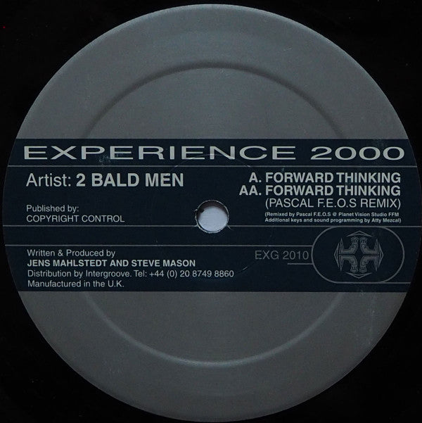 2 Bald Men : Forward Thinking (12")
