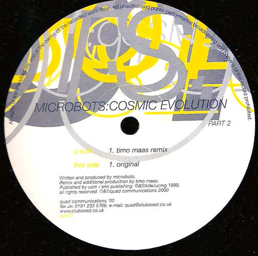 Microbots : Cosmic Evolution Part 2 (12")
