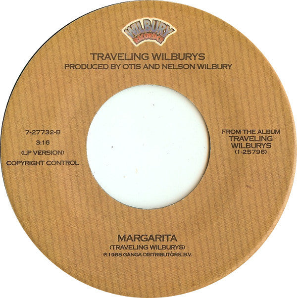 Traveling Wilburys : Handle With Care (7", Spe)