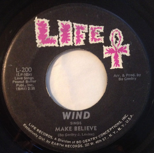 Wind (6) : Make Believe / Groovin' With Mr. Bloe (7", Single)
