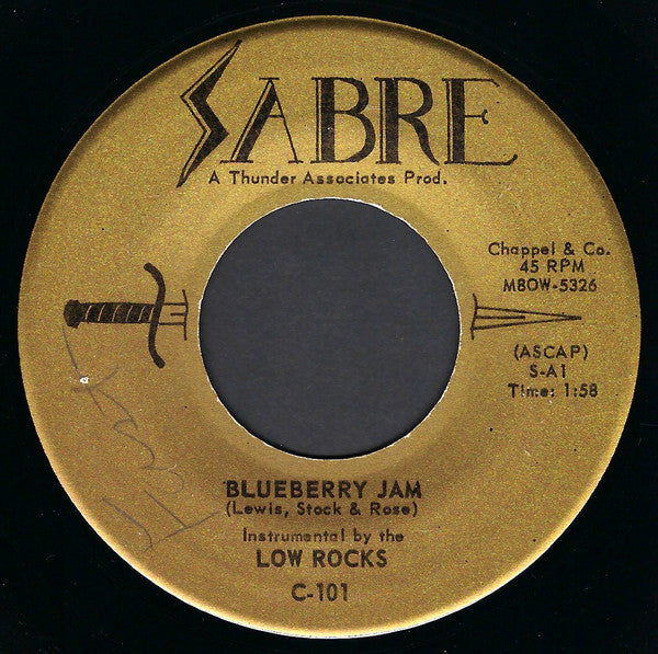 Low Rocks : Blueberry Jam / Midnight Tears (7", Single)
