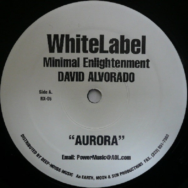 David Alvarado : Minimal Enlightenment (12", RE)