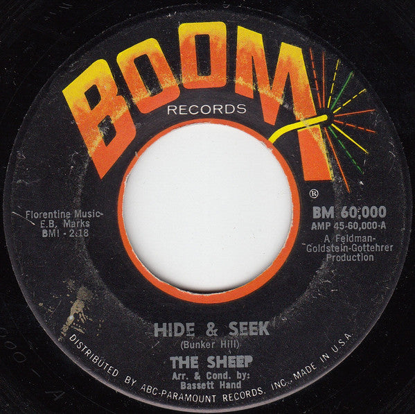 The Sheep : Hide & Seek (7", Single)