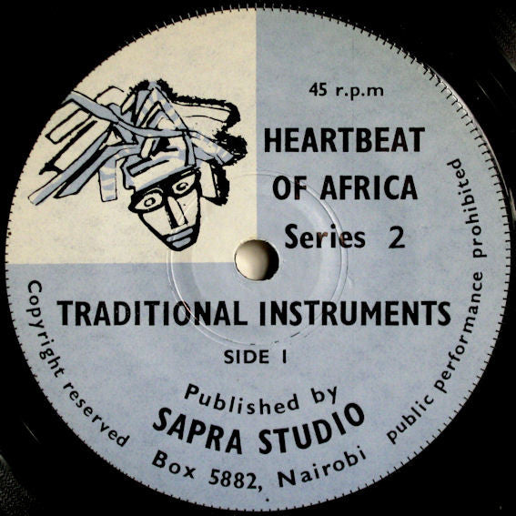 Various : Heartbeat Of Africa - Series 2: Traditional Instruments (7", EP, Comp)