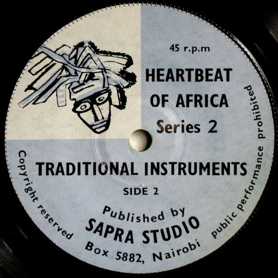 Various : Heartbeat Of Africa - Series 2: Traditional Instruments (7", EP, Comp)