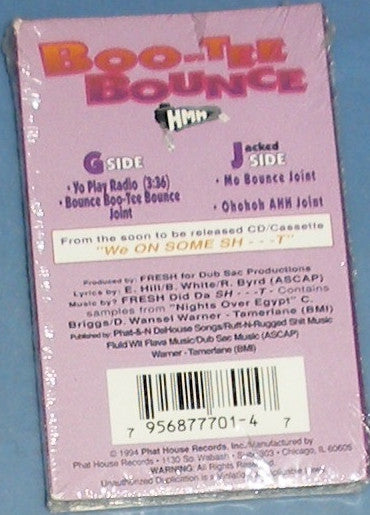 H.M.H. : Boo-Tee Bounce (Cass, Single)
