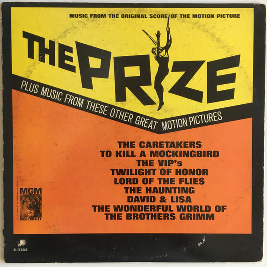 Various : The Prize Plus Music From These Other Great Motion Pictures (LP, Mono)