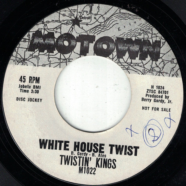 Twistin' Kings : Xmas Twist (7", Single, Promo)
