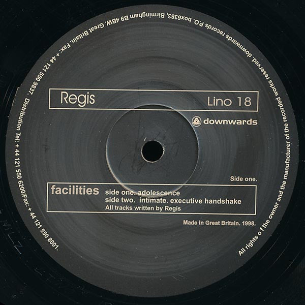 Regis : Facilities (12")