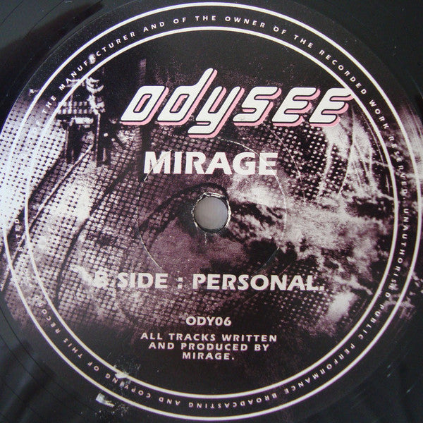 Mirage (2) : Feel My Dreams / Personal (12")