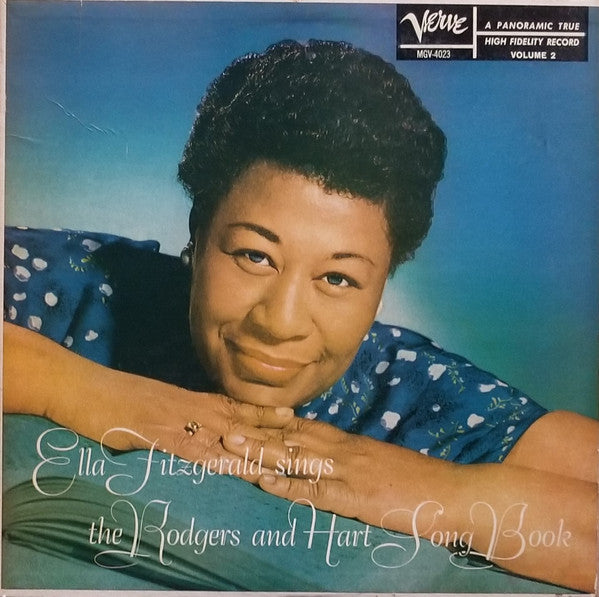 Ella Fitzgerald : Sings The Rodgers And Hart Song Book Volume 2 (LP, Album, Mono)