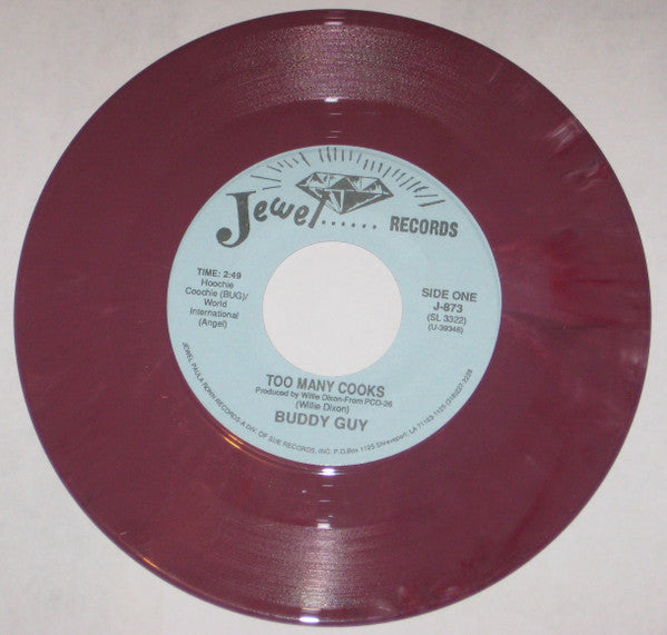 Buddy Guy / Jesse Fortune : Too Many Cooks / Heavy Heart Beat (7", Single, Pur)