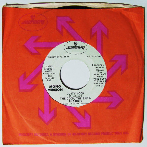 The Good, The Bad & The Ugly : Dusty Moon (7", Mono, Promo)