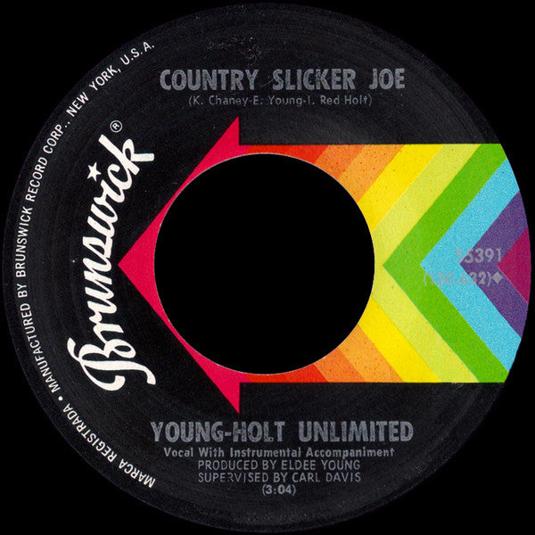 Young Holt Unlimited : Soulful Strut (7", Single, Pin)