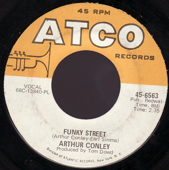 Arthur Conley : Funky Street / Put Our Love Together (7", Single, PL )