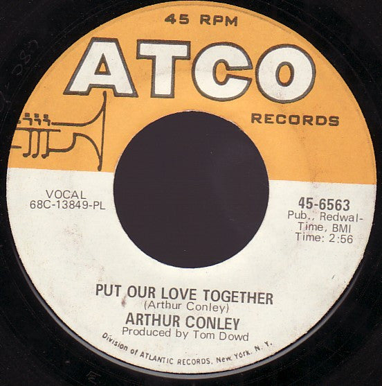 Arthur Conley : Funky Street / Put Our Love Together (7", Single, PL )