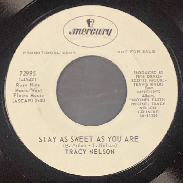 Tracy Nelson : Sad Situation (7", Single, Promo)