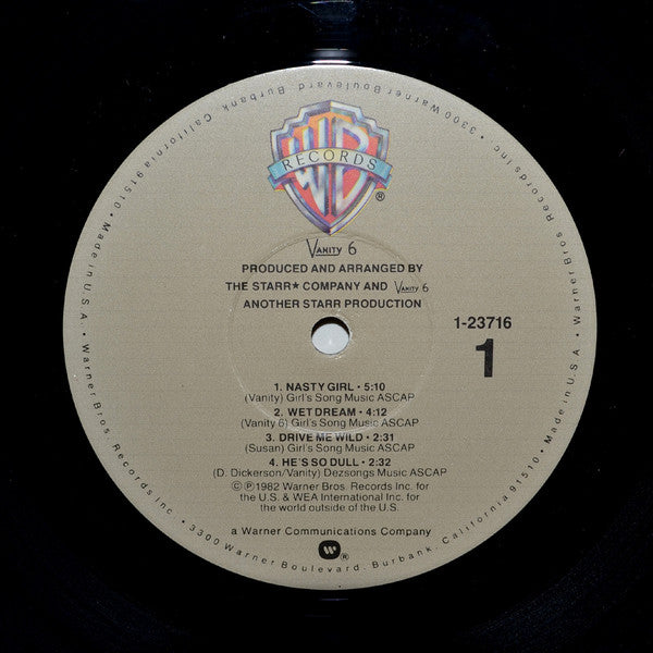 Vanity 6 : Vanity 6 (LP, Album)