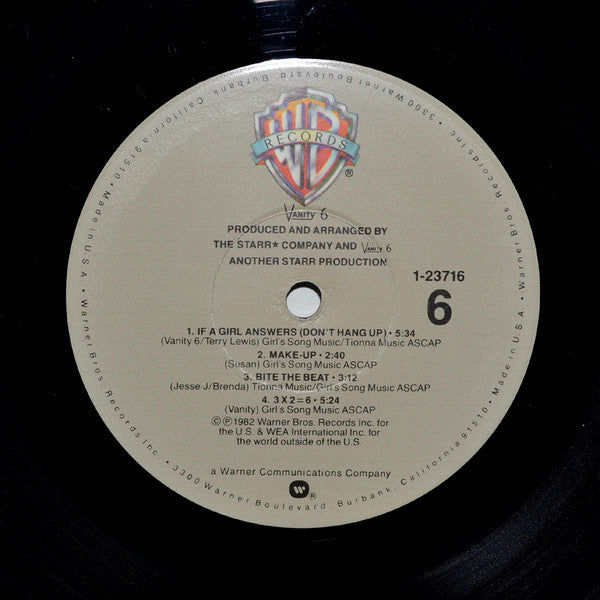 Vanity 6 : Vanity 6 (LP, Album)