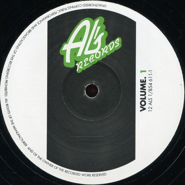 Alex Reece : Volume. 1 (12")