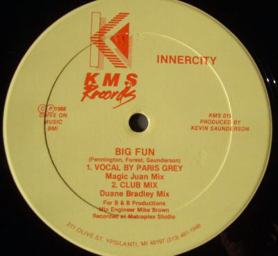 Inner City : Big Fun (12")