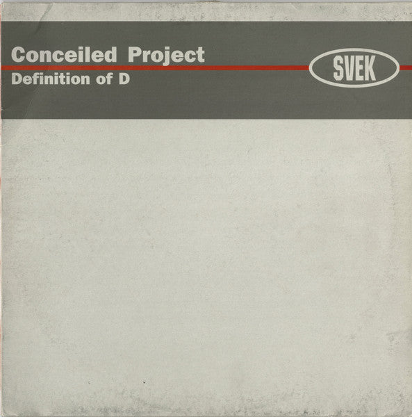 Conceiled Project : Definition Of D (12")