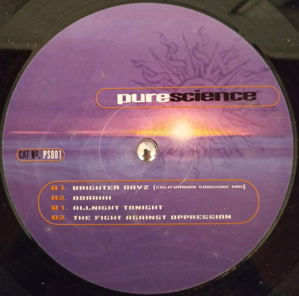 Pure Science : Brighter Days EP (12", EP)
