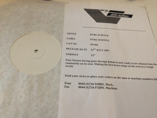 Pure Science : Brighter Days EP (12", EP)